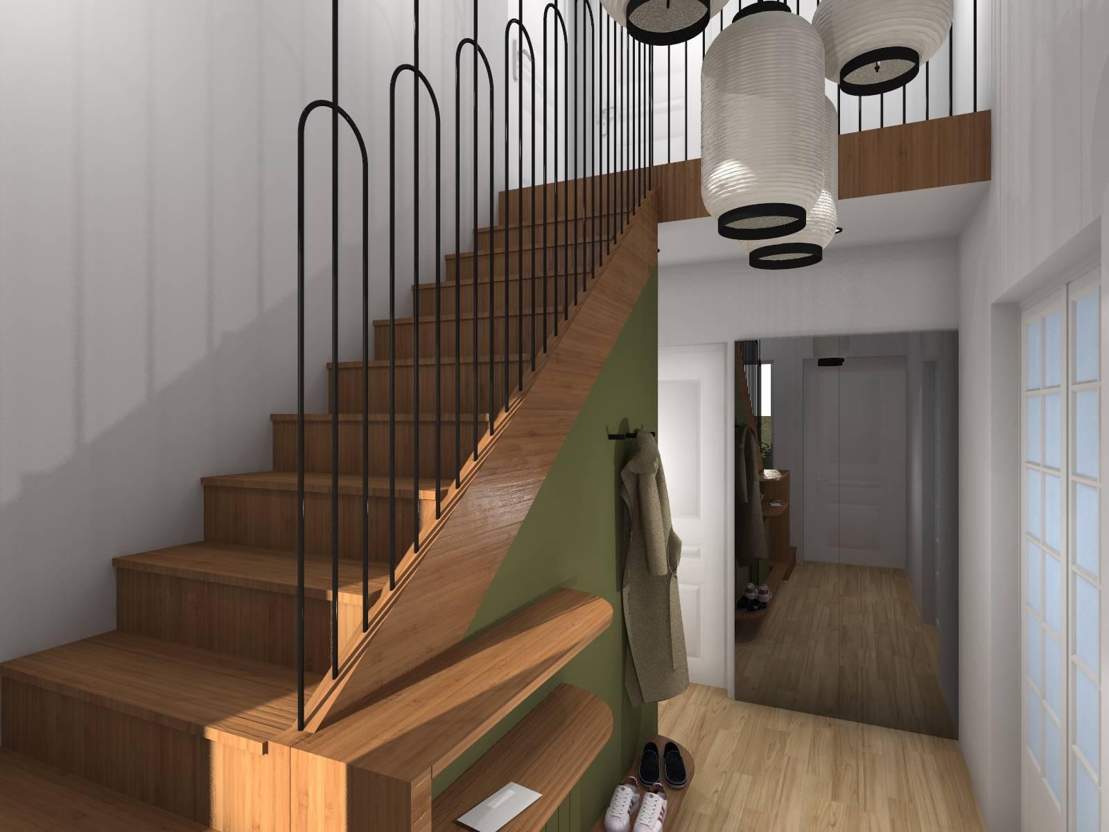 Un garde corps raffiné dans votre agencement intérieur  