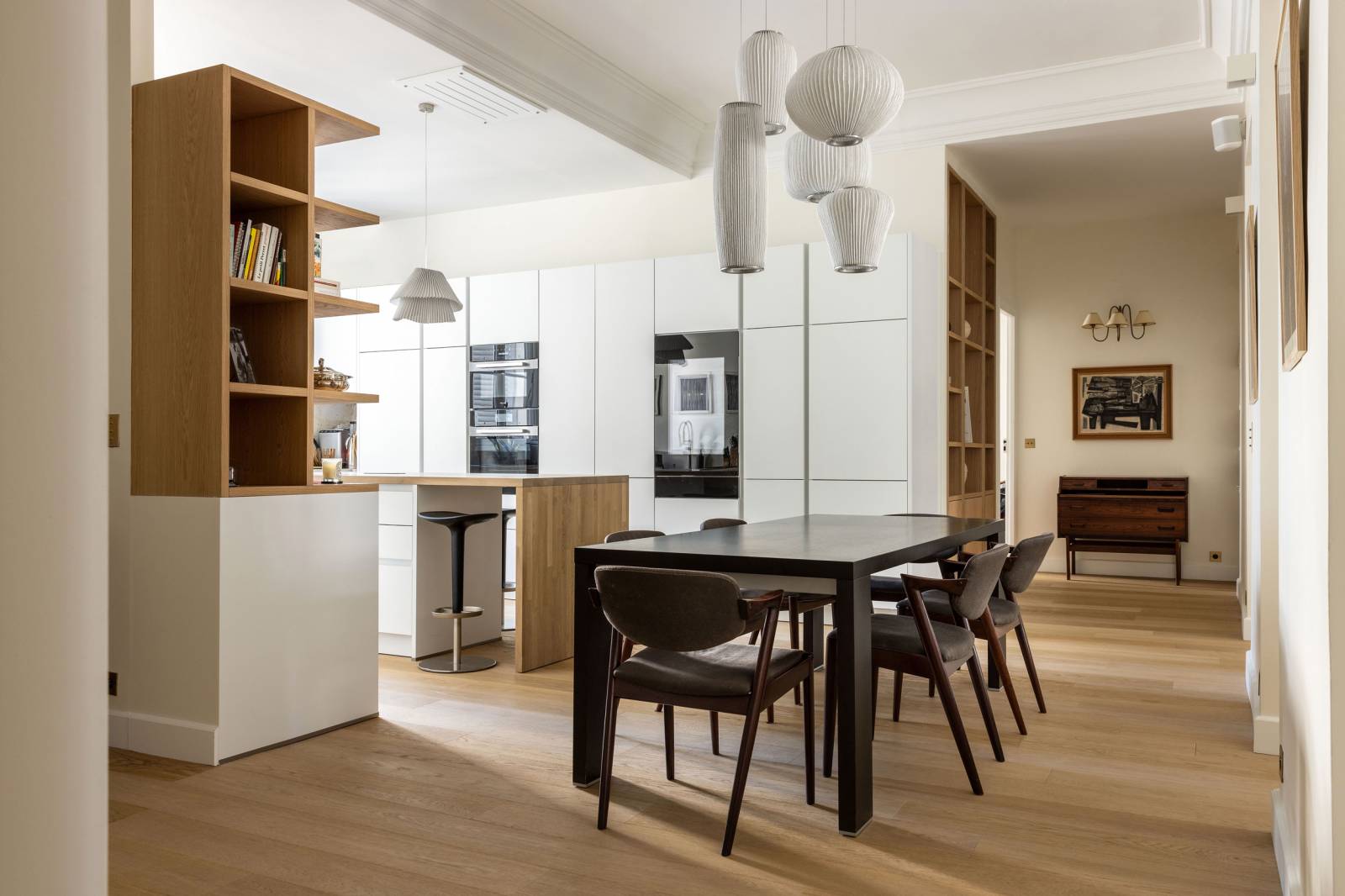 Aménagement intérieur d'un appartement à Paris 