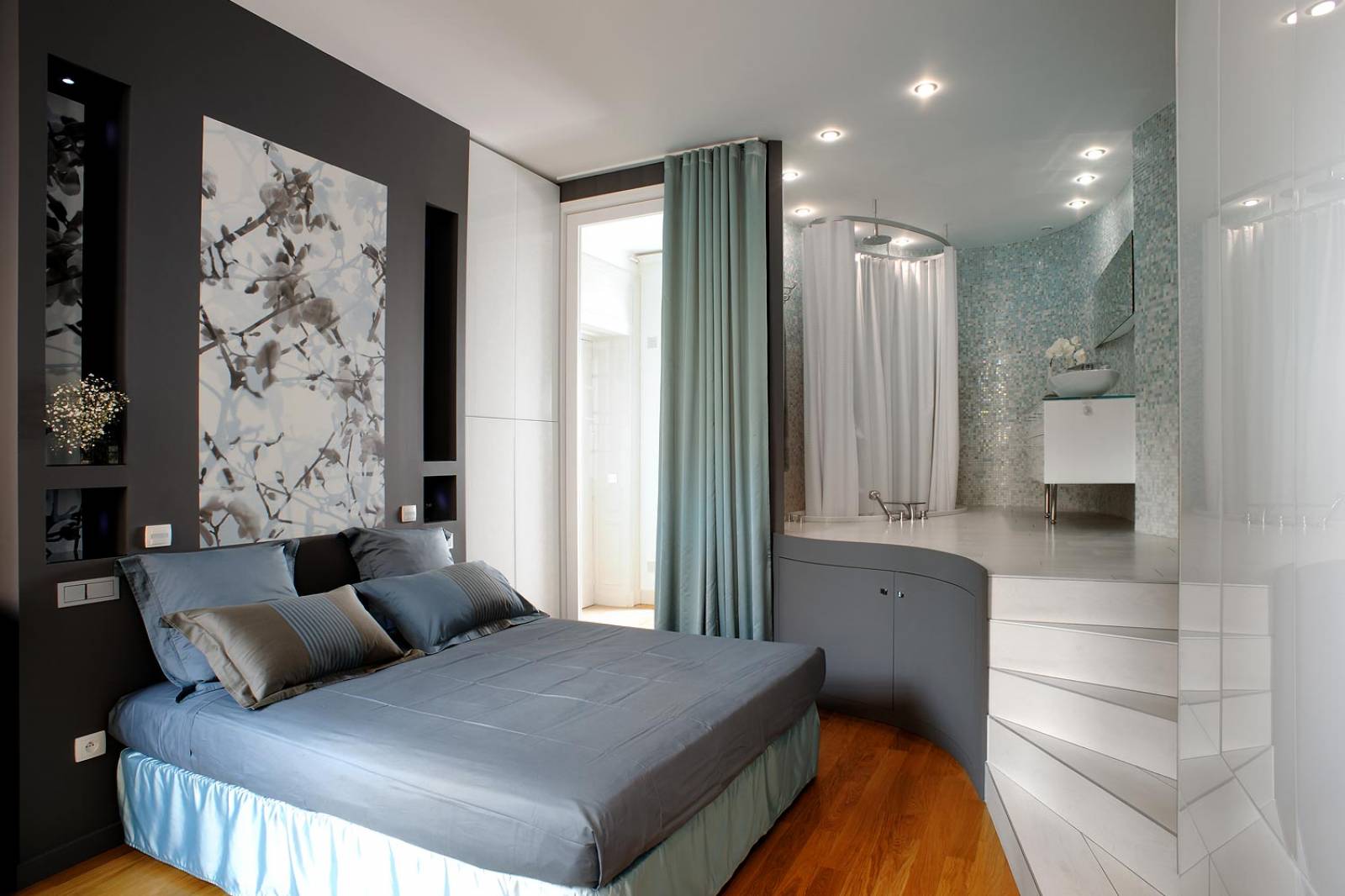 Agencement intérieur d'un appartement haussmannien à Lyon