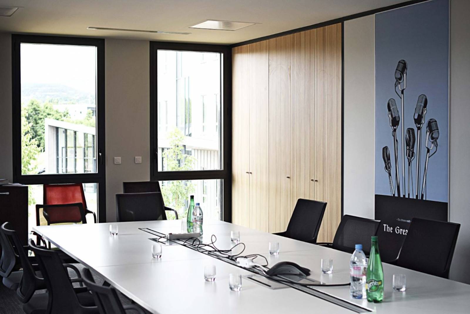 Aménagement de salle de réunion pour bureaux à Lyon