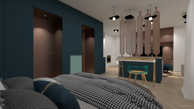 Aménagement et optimisation d'un petit appartement à Paris
