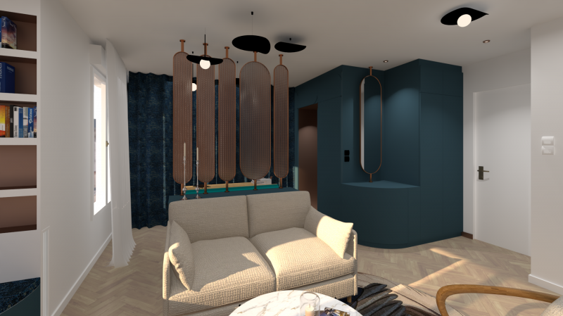 Architecte d'intérieur pour la rénovation d'un petit studio à Paris