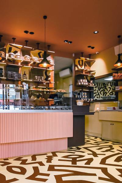 Rénovation d'une pâtisserie Chocolaterie dans les monts d'or