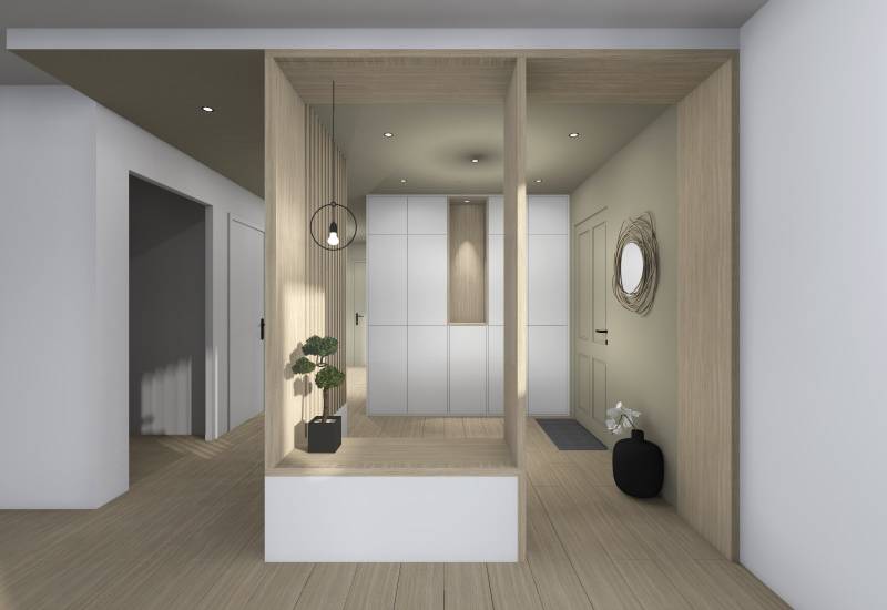 Comment agencer une entrée dans un espace ouvert sur le séjour 