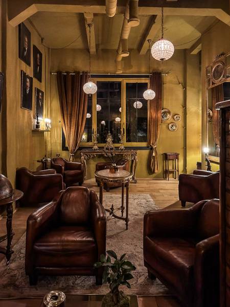 L’atmosphère feutrée et chaleureuse 