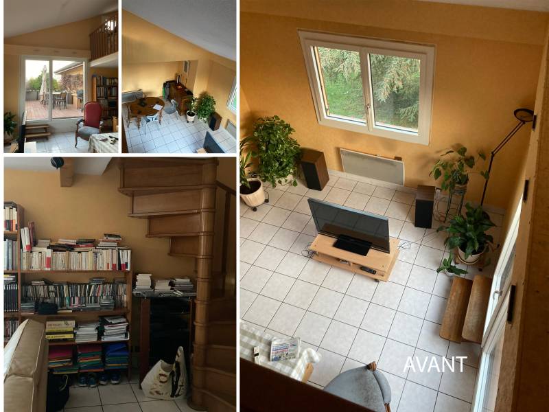 Photos de l'Etat des Lieux avant la rénovation des pièces de vie