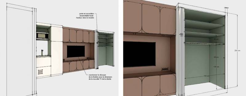 Architecte d'intérieur pour l'optimisation d'un studio à Paris