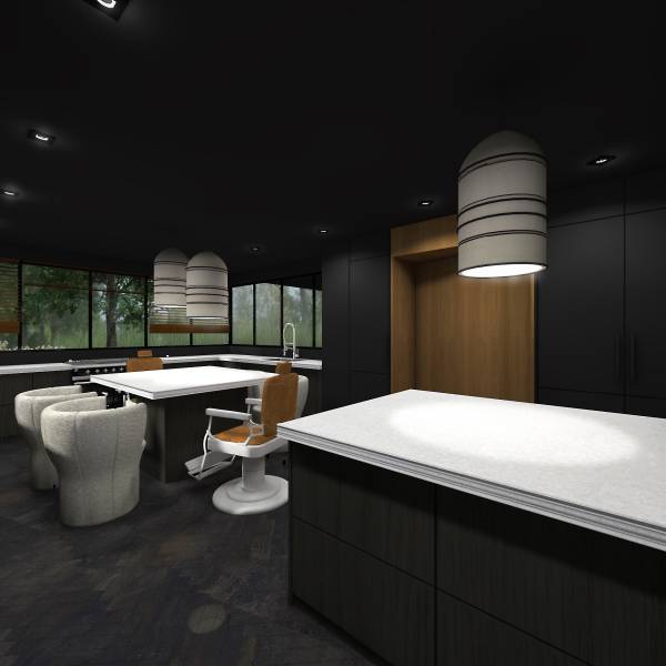 Noir comme fil conducteur : une harmonie entre les espaces de vie