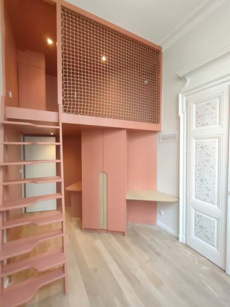 réalisation d'une chambre d'enfant avec filet à Lyon