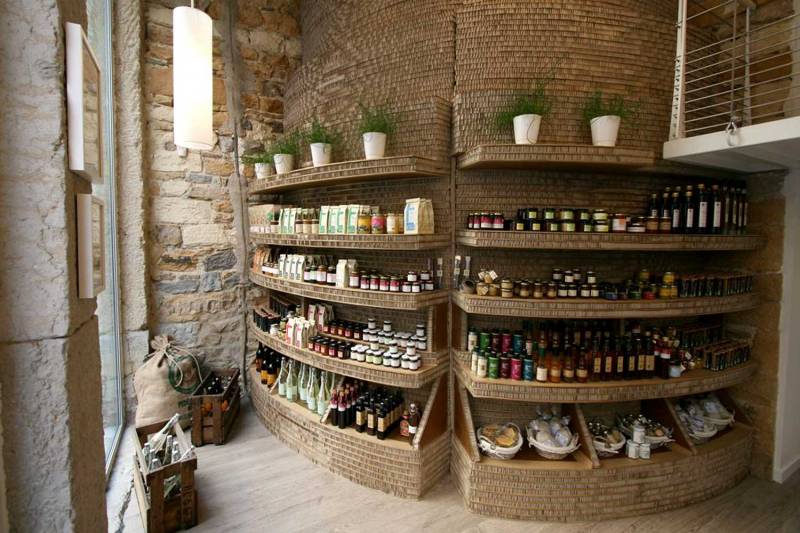 Agencement intérieur d'un restaurant bio à Lyon par Stéphane MILLET 