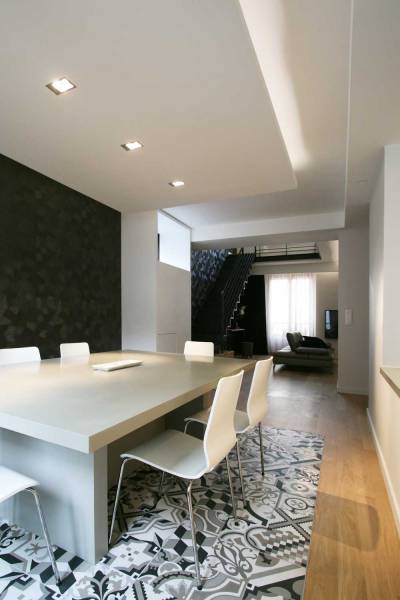 Aménagement des espaces de vie pour rénovation duplex à Paris