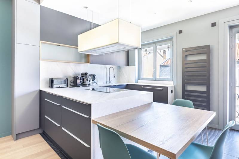 Aménagement d'un appartement traversant sur Lyon
