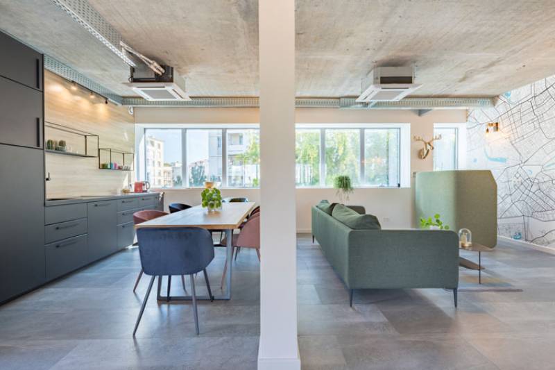 Espace détente et restauration pour bureaux à Lyon